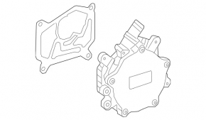 Pompa de vid Mercedes CLA 250 14-19 2.0T noua originala