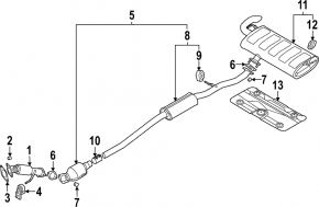 Hyundai Tucson 22-26 2.5 Korea Downpipe