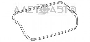 Уплотнитель крышки багажника Lexus ES250 ES300h ES350 19-26