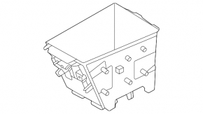 Бокс карман центральной консоли Kia K5 21-24