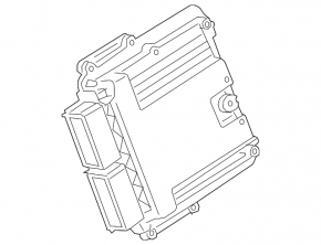 Блок ECU компьютер двигателя Ford Mustang mk6 18-23 2.3T АКПП