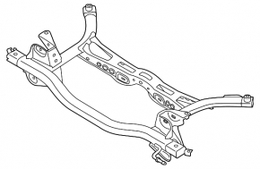 Подрамник задний VW Golf 15-21