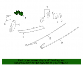 Проводка фаркопа BMW X3 G01 18-24