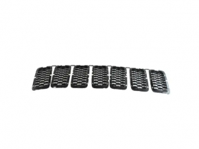 Решетка радиатора Jeep Grand Cherokee WK2 17-22 комплект 7шт хром