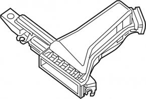 Воздухоприемник Nissan Pathfinder 13-20 hybrid