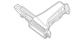 Воздухоприемник Nissan Pathfinder 13-20 hybrid