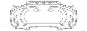 Щиток приборов BMW 5 G30 18-20 530e hybrid