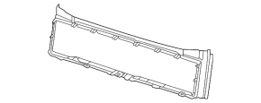 Jaluzele deflectorului radiatorului VW Atlas 18-20 cu motor 2.0T, 3.6