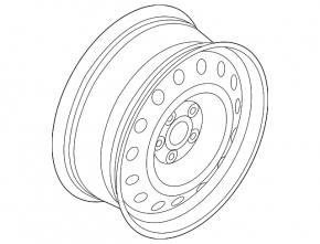 Запасное колесо докатка Hyundai Sonata 15-19 R17