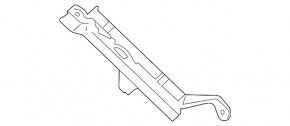 Кронштейн блока Body Control Module BCM Porsche Macan 15-26