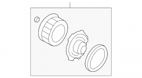 Motorul ventilatorului de încălzire Mazda3 03-08 nou TYC Taiwan