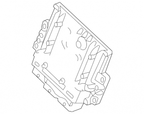 Блок ECU компьютер двигателя Ford Focus mk3 15-18 1.0T рест