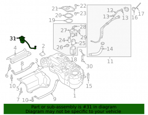 Supapă rezervor combustibil Hyundai Tucson 16-21