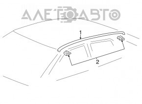 Накладка крыши правая Lexus IS200 IS300 99-05