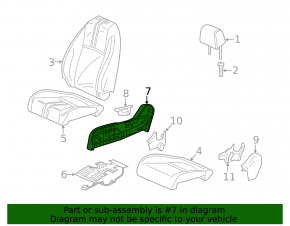 Husă scaun pasager, lateral dreapta, Honda CRV 23-26, neagră, pentru transmisie manuală