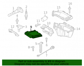 Блок ECU компьютер двигателя Audi Q5 8R 13-17 3.0 tfsi