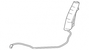 Подушка безопасности airbag левого сиденья Mazda 3 14-18 BM