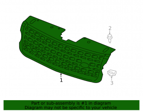 Grilă gri Land Rover Range Rover 13-19