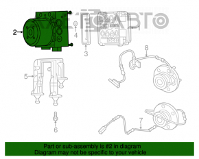 ABS АБС Dodge Challenger 09-13