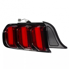 Фонарь левый Ford Mustang mk6 15-23 с хром полоской
