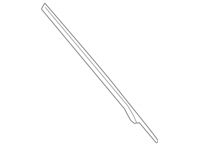 Ornamente pentru cortină spate dreapta pentru Audi A6 C8 19-23 gri