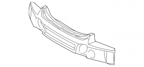Абсорбер переднего бампера Lexus GS350 GS450h 08-11 отсутствует фрагмент