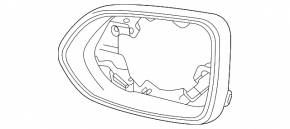 Carcasă oglindă stânga pentru Chevrolet Equinox EV 24-26