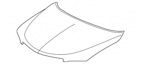 Капот голый Acura RDX 13-18