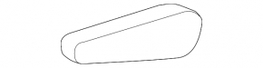 Подлокотник пассажирского сидения Lexus RX300 RX330 RX350 RX400h 04-08 кожа серое