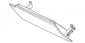 Torpedou, compartiment torpedo Kia EV6 22-24 negru