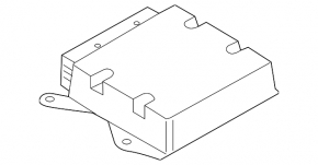 Modul airbag SRS, computer airbag, Audi A3 22-24