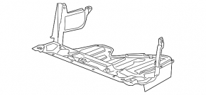 Защита двигателя Honda Crosstour 10-15 2,4l