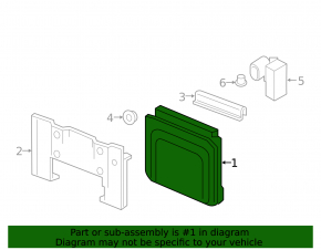 SUSPENSION CHASSIS CONTROL MODULE UNIT Volvo XC90 16-26