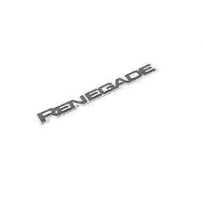 Эмблема надпись Renegade передняя левая Jeep Renegade 15-23