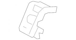 Sistem de ancorare Isofix pentru scaunele din spate ale Toyota Camry v70 18-24, gri
