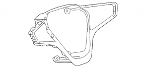Накладка руля Chevrolet Volt 16-19 хром