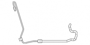 Трубка ГУР VW Jetta 11-15 USA 2.0