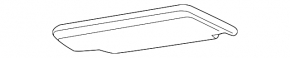 Козырек правый VW Beetle 12-19 беж