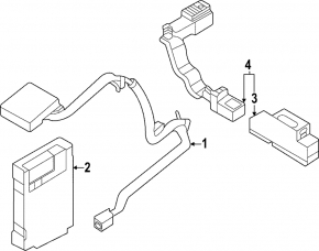 Telematic Control Module Unit Nissan Ariya 23-26