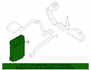 Telematic Control Module Unit Nissan Ariya 23-26