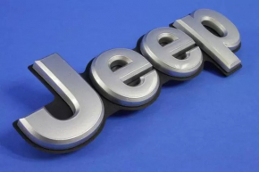 Эмблема JEEP двери багажника Jeep Grand Cherokee WK2 14-22 серый мат