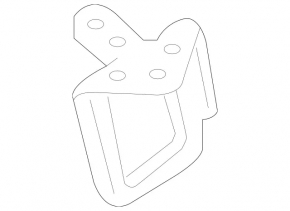 Крюк замка капота Mercedes Metris W447 16-23