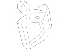 Крюк замка капота Mercedes Metris W447 16-23
