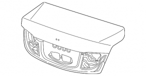 Крышка багажника Acura ILX 13-18