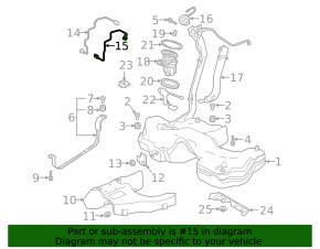 Проводка топливного насоса Audi A4 B9 17-20