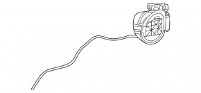 Корпус лючка бензобака Land Rover Range Rover Evoque 12-19