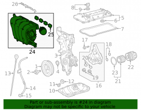 Коллектор впускной Toyota C-HR 18-23 2.0