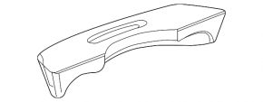 Пенопласт под запаску Chevrolet Malibu 16-23