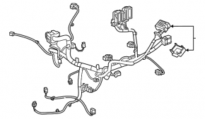 Проводка подкапотная Chevrolet Bolt EUV 22-23
