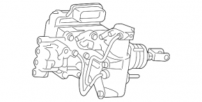 ABS АБС в сборе с ГТЦ Lexus CT200h 16-17